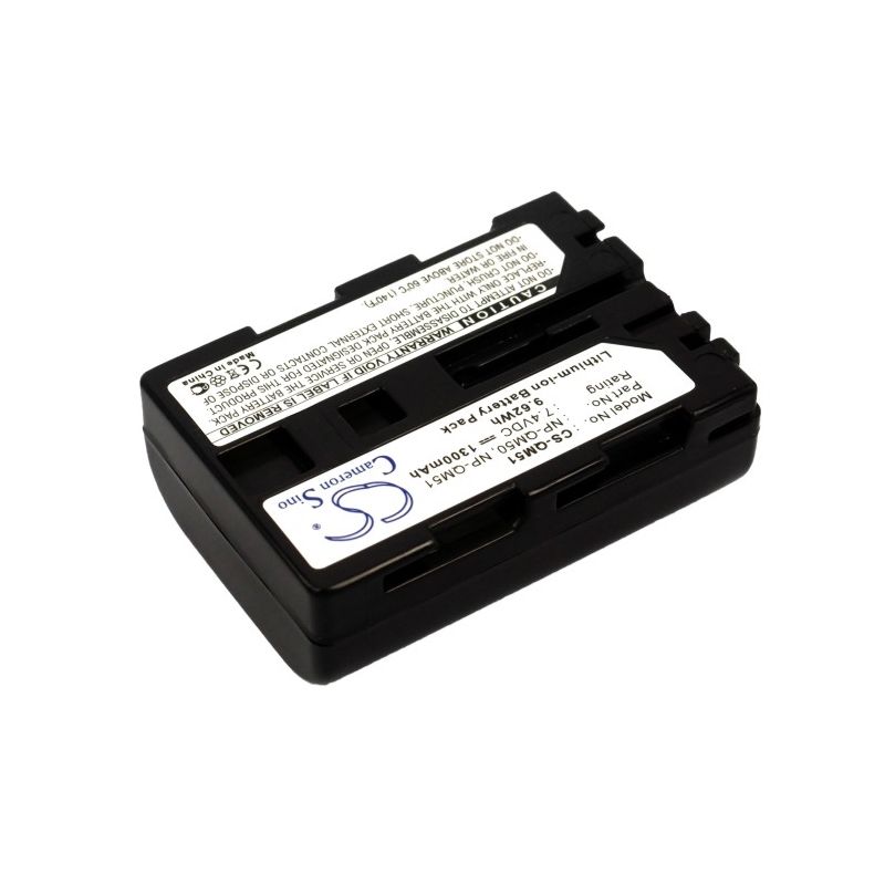 CS-QM51 Li-ion Battery fits Sony, Ccd-tr108, Ccd-tr208, Ccd-tr408 7.4V, 1300mAh Camera Cameron Sino Technology Limited