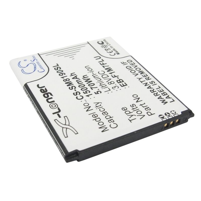CS-SM8190SL Li-ion Battery Fits Samsung, Galaxy S 3 Mini, Galaxy S Iii Mini, Galaxy S Iii Mini Value Edition 3.8v, 1500mah Mobile & SmartPhone Cameron Sino Technology Limited