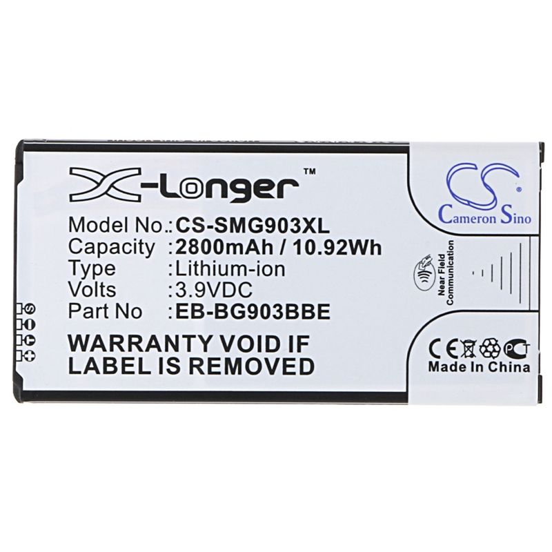 CS-SMG903XL Li-ion Battery Fits Samsung, Galaxy S5 Neo, Galaxy S5 Neo Duos, Galaxy S5 Neo Duos Lte-a 3.9v, 2800mah Mobile & SmartPhone Cameron Sino Technology Limited