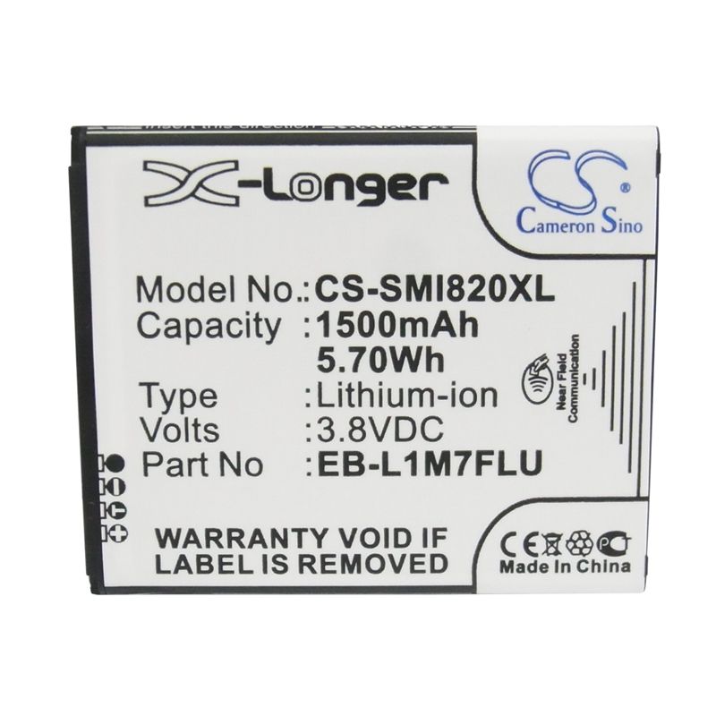 CS-SMI820XL Li-ion Battery fits Samsung, galaxy s 3 mini, galaxy s iii mini, galaxy s iii mini value edition 3.8V, 1500mAh Mobile & SmartPhone Cameron Sino Technology Limited