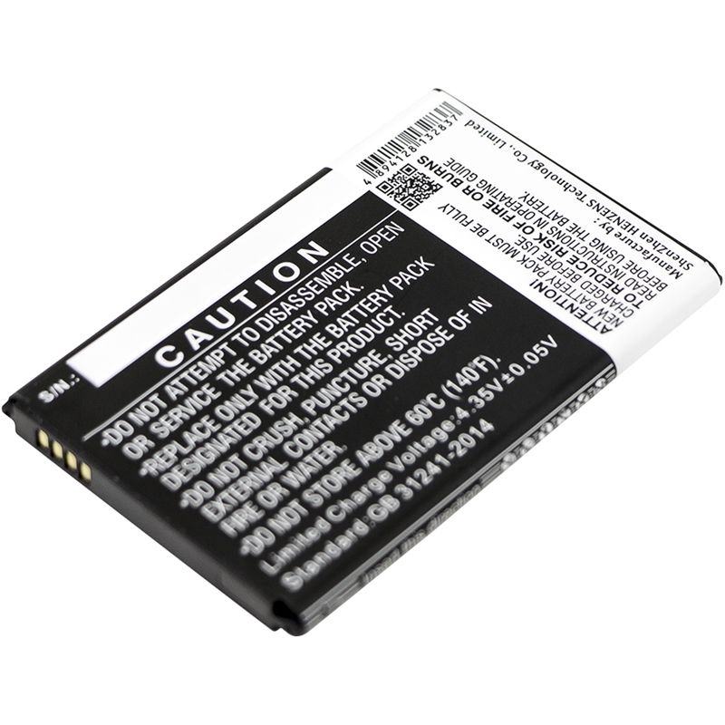 CS-SMN751XL Li-ion Battery Fits Samsung, Galaxy Note 3 Mini, Galaxy Note 3 Neo, Galaxy Note 3 Neo Duos 3.8v, 3100mah Mobile & SmartPhone Cameron Sino Technology Limited