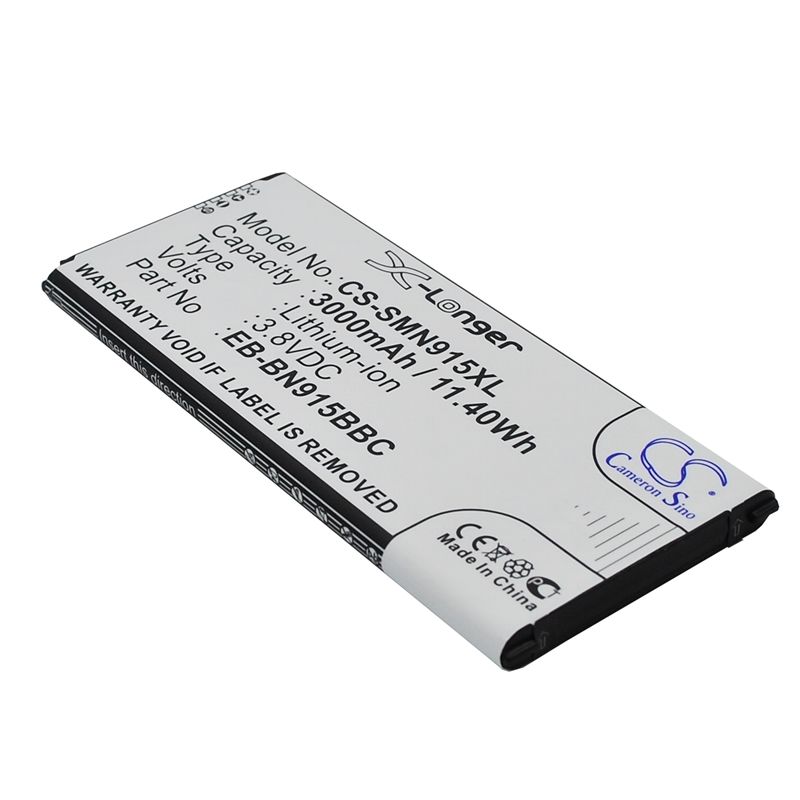 CS-SMN915XL Li-ion Battery Fits Samsung, Galaxy Note Edge, Note Edge 4g, Sm-n915 3.8v, 3000mah Mobile & SmartPhone Cameron Sino Technology Limited