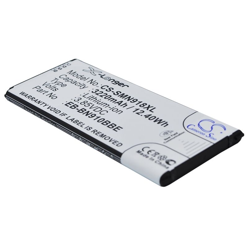 CS-SMN918XL Li-ion Battery Fits Samsung, Galaxy Note 4, Sm-n910a, Sm-n910c 3.85v, 3220mah Mobile & SmartPhone Cameron Sino Technology Limited