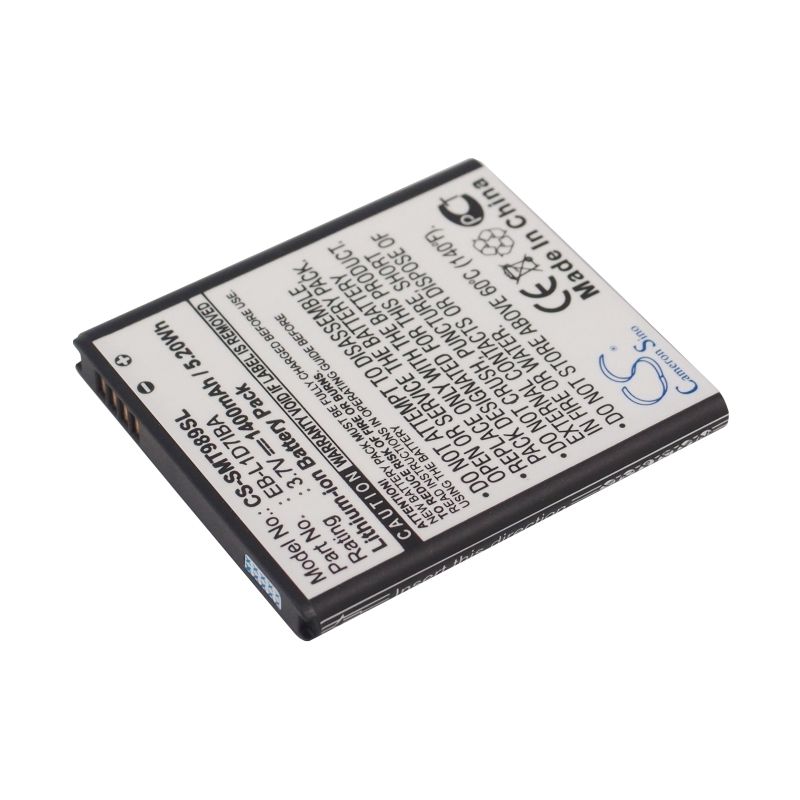 CS-SMT989SL Li-ion Battery Fits At&t, Galaxy S 2 Skyrocket 4g, Galaxy S Ii Skyrocket 4g, Galaxy S2 Skyrocket 4g 3.7v, 1400mah Mobile & SmartPhone Cameron Sino Technology Limited