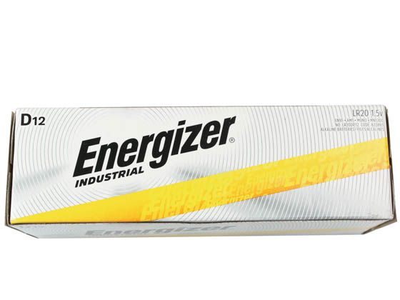 D Size EN95 Energizer Industrial Alkaline - Pkg Qty 12 Energizer & Duracell Cameron Sino Technology Limited