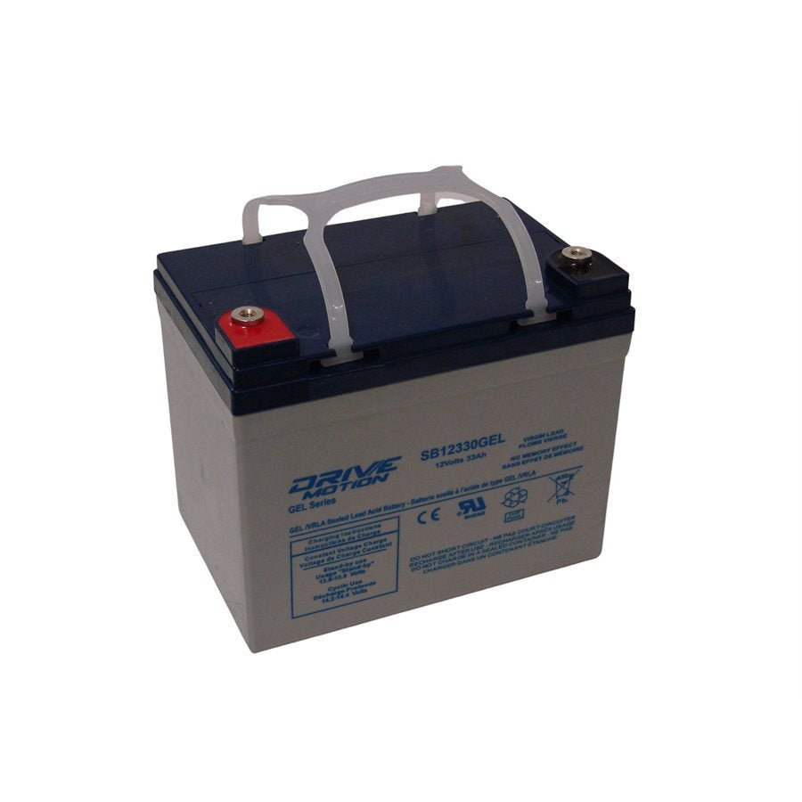 Deep Cycle GEL Battery fits 12V-33 Ah (U1) Sealed Lead Acid Batteries Drivemotion