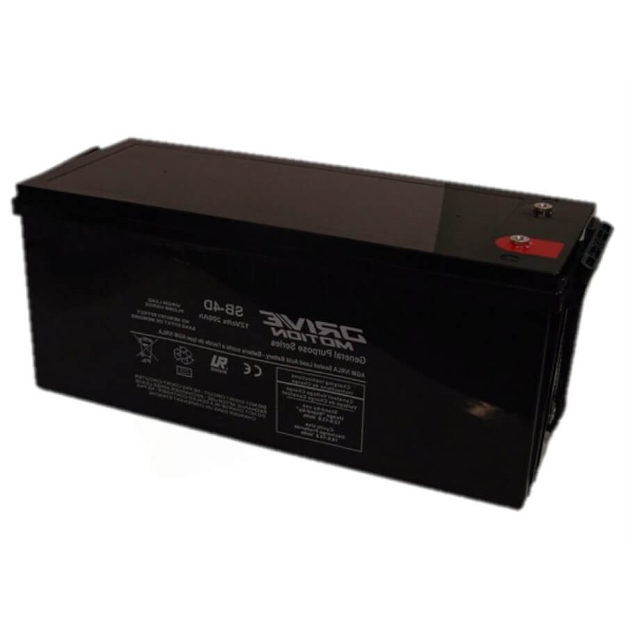 Drive Motion SB-4D AGM Battery fits 12V-200 Ah (4D) Sealed Lead Acid Batteries Drivemotion