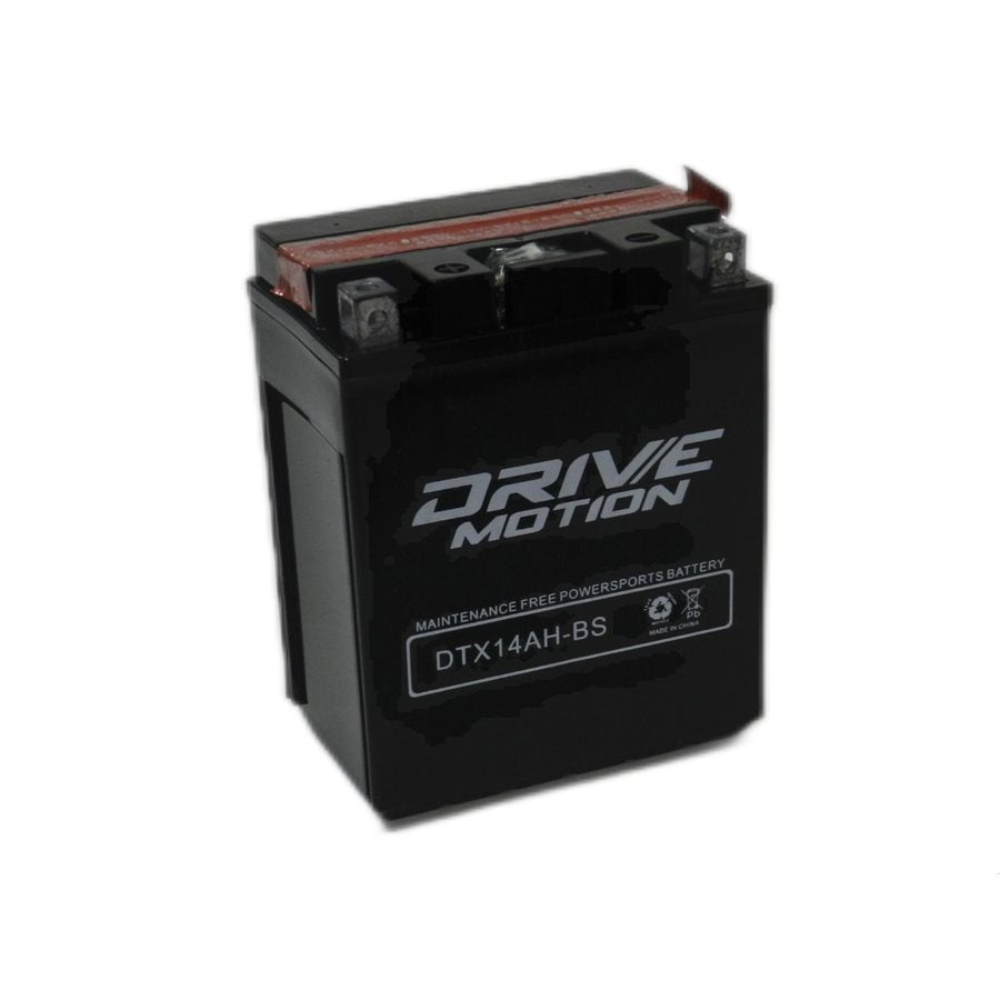DriveMotion DTX14AH-BS 12V-12Ah-273 cca Powersports Battery Powersports Batteries Drivemotion