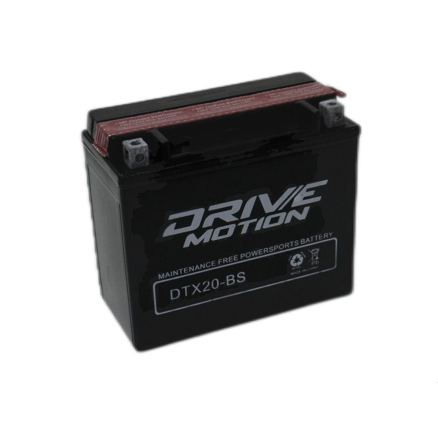 DriveMotion DTX20-BS 12V-18Ah-350 cca Powersports Battery Powersports Batteries Drivemotion
