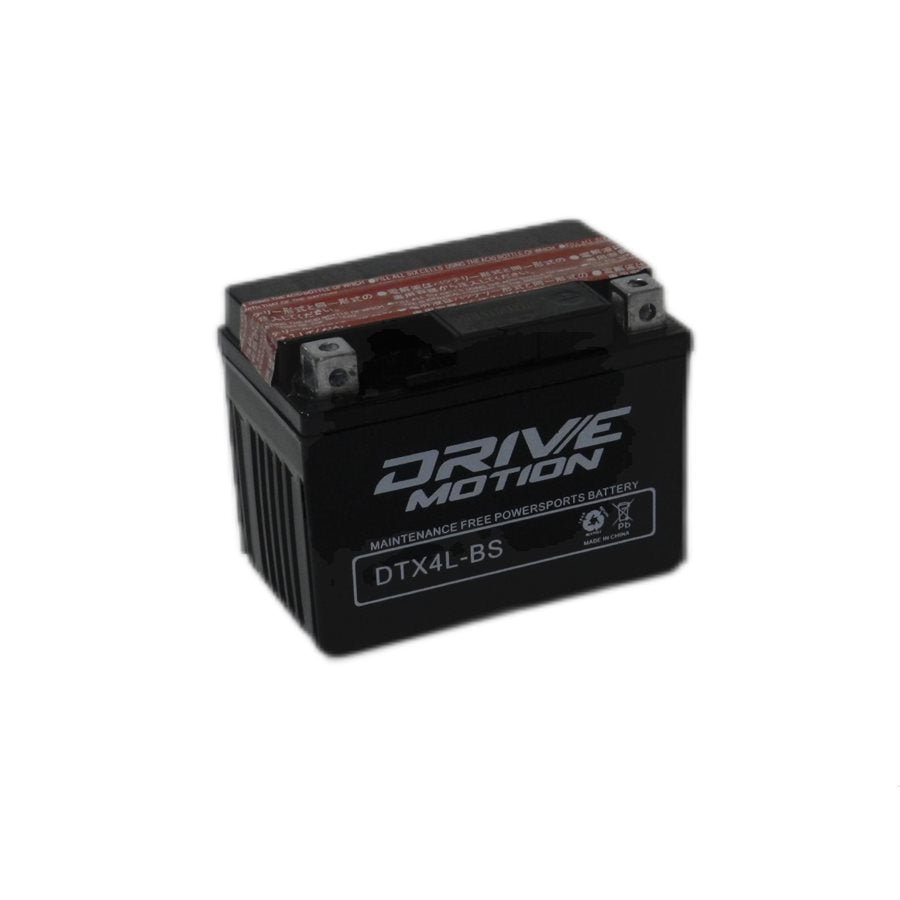 DriveMotion DTX4L-BS 12V-3Ah-65 cca Powersports Battery Powersports Batteries Drivemotion