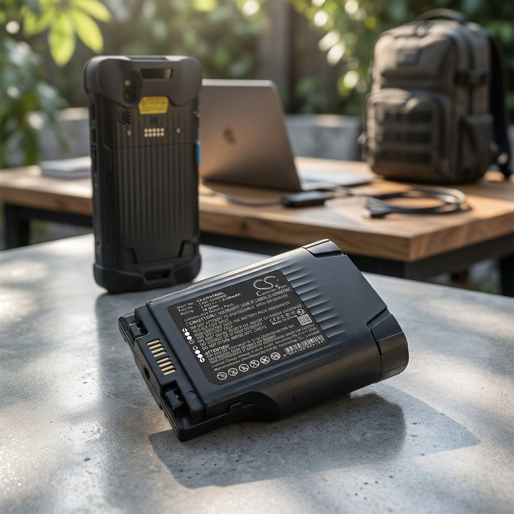 3.85V, Li-ion, 5100mAh, Battery fits Unitech PA768, PA768 Rugged Mobile Computer, 19.64Wh Barcode Scanner Cameron Sino Technology Limited
