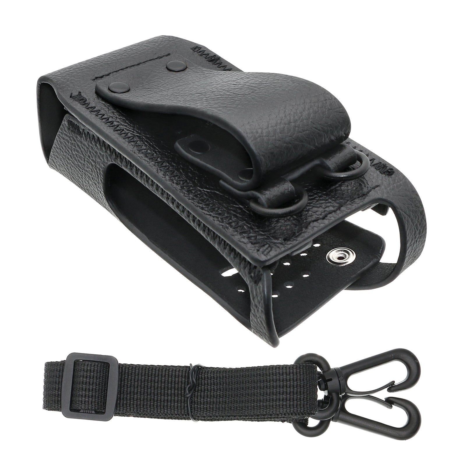 HARD LEATHER CARRY CASE, Two-Way Radio Case Battery fits Motorola Apx1000i, Apx900, Two-Way Radio Case Cameron Sino Technology Limited