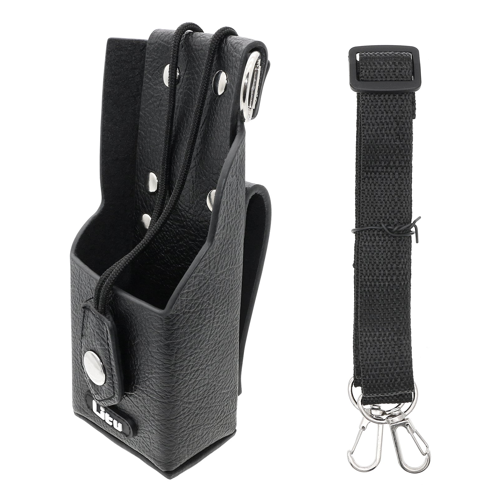 HARD LEATHER CARRY CASE, Two-Way Radio Case Battery fits Motorola Ntn8293, Ntn8294, Two-Way Radio Case Cameron Sino Technology Limited