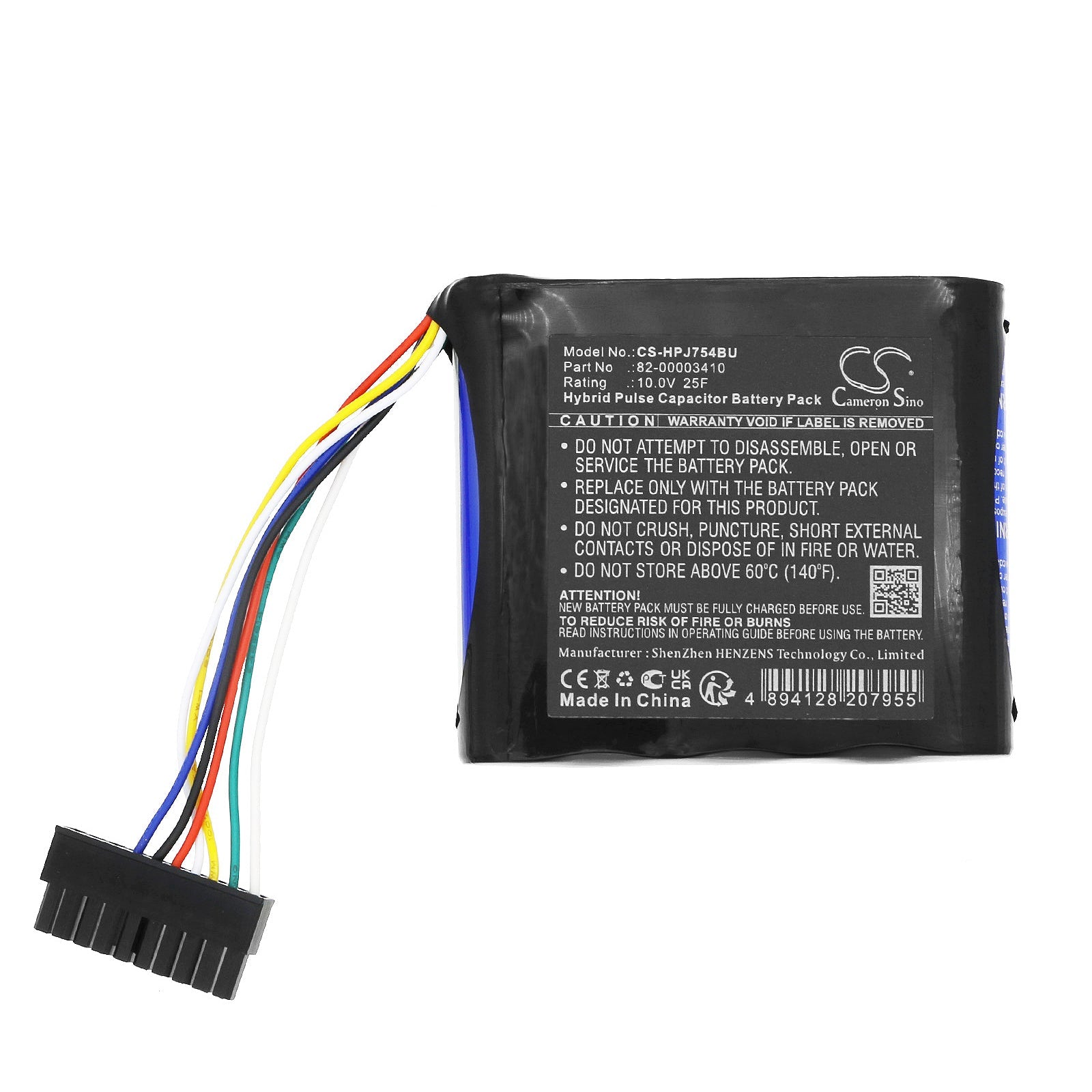 HPC, RAID Controller Battery fits Hp Aj754a, Msa2000, 10.0V, RAID Controller Cameron Sino Technology Limited