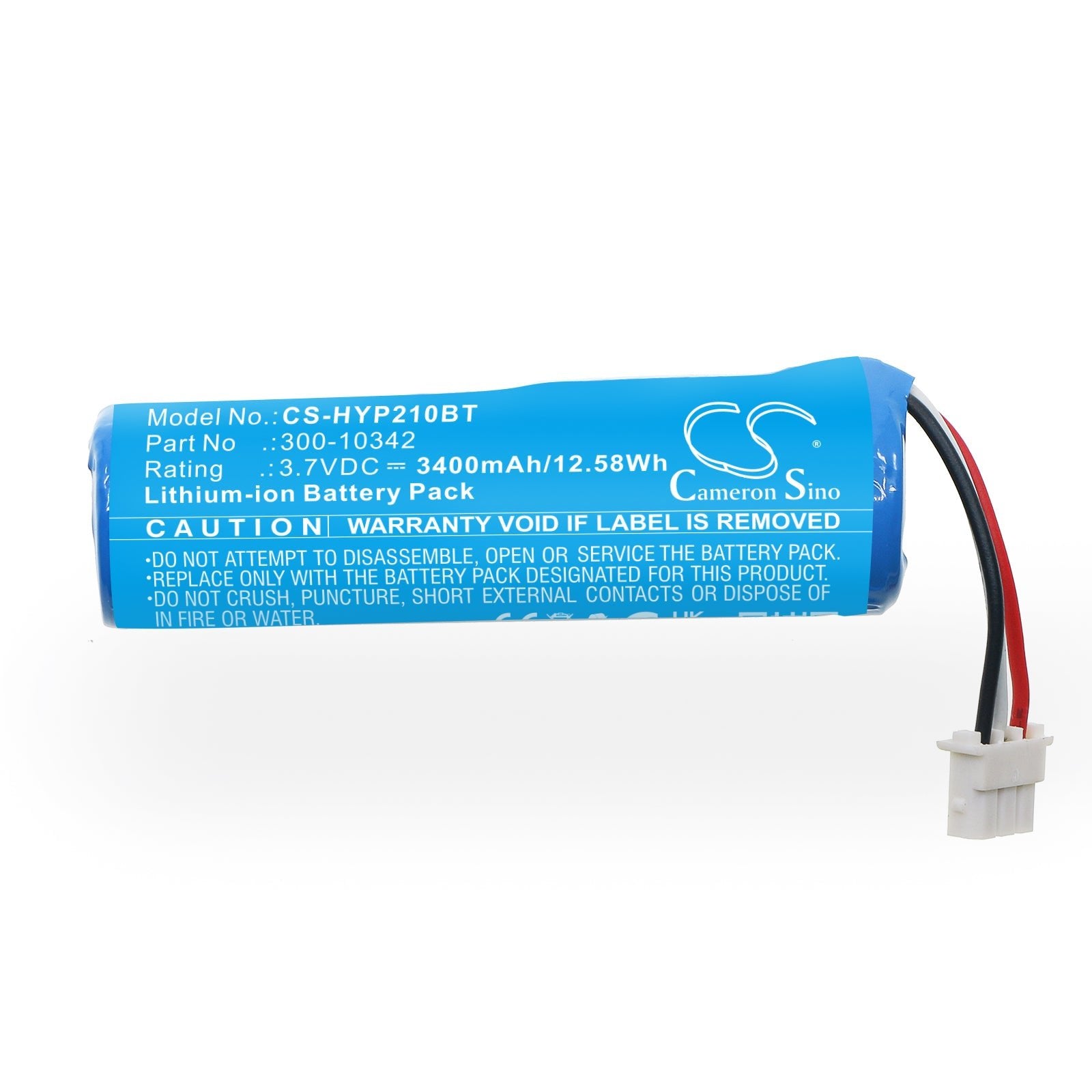 Li-ion, Alarm System Battery fits Honeywell Home Prosixc2w, Prosixc2w Hardwired-to-six Wir, 3.7V, 3400mAh Alarm System Cameron Sino Technology Limited