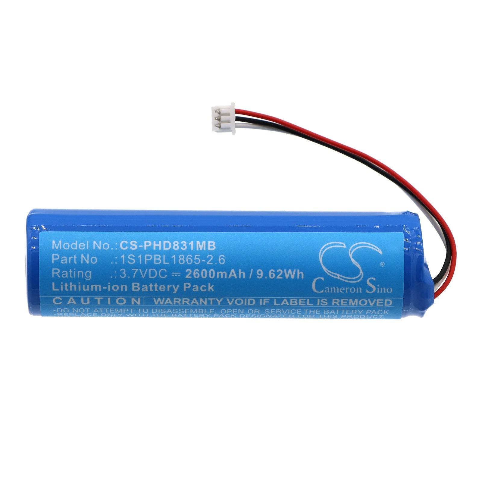 Li-ion, BabyPhone Battery fits Philips Avent Scd831, Avent Scd831/26, 3.7V, 2600mAh BabyPhone Cameron Sino Technology Limited