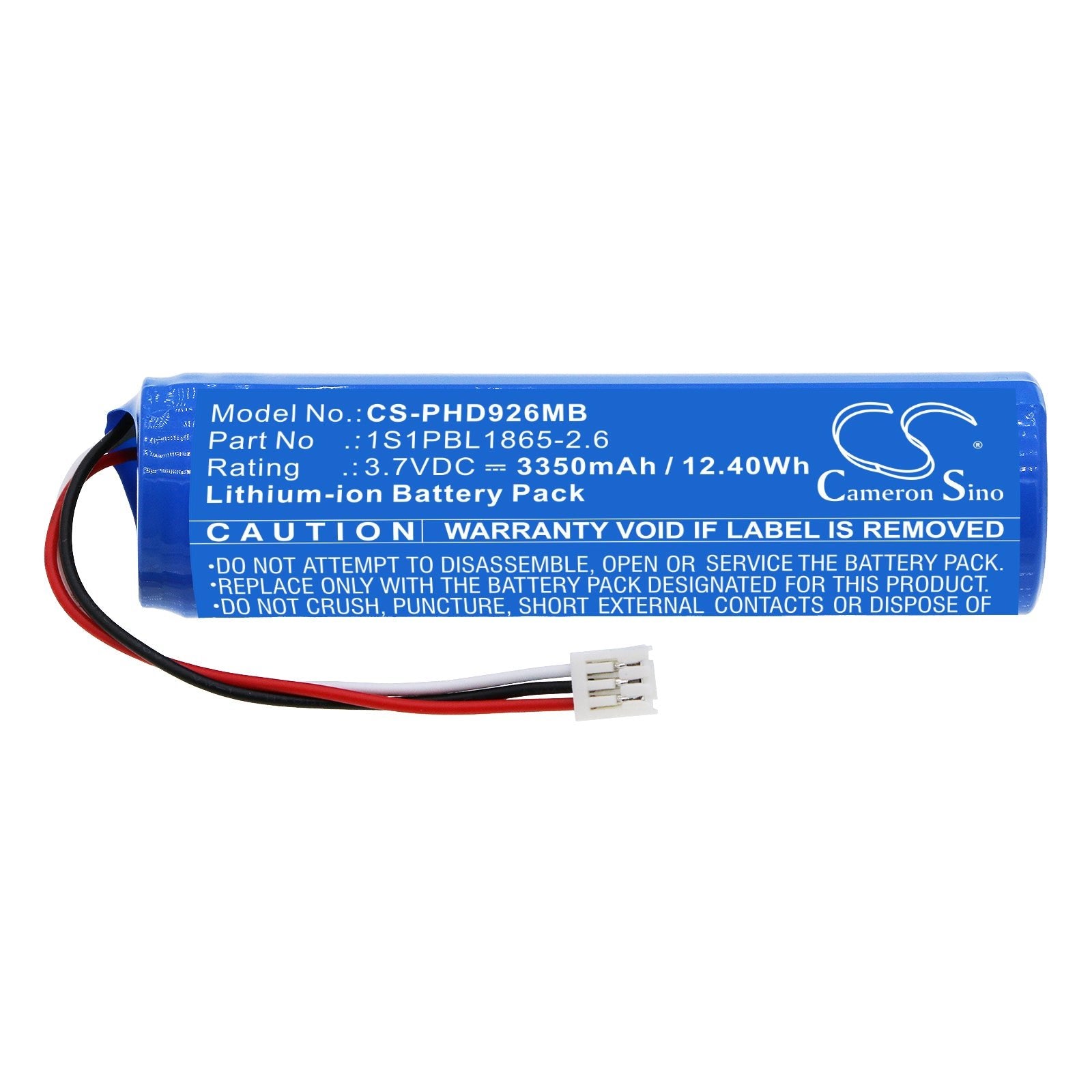 Li-ion, BabyPhone Battery fits Philips Avent Scd923, Avent Scd923p, 3.7V, 3350mAh BabyPhone Cameron Sino Technology Limited