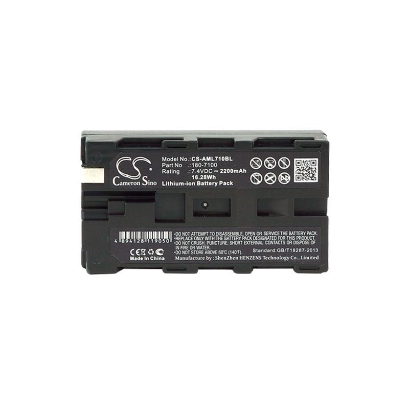 Li-ion Barcode scanner battery Fits Aml, M590 0, M5900, M7100 7.4v, 2200mah Barcode Scanner Cameron Sino Technology Limited