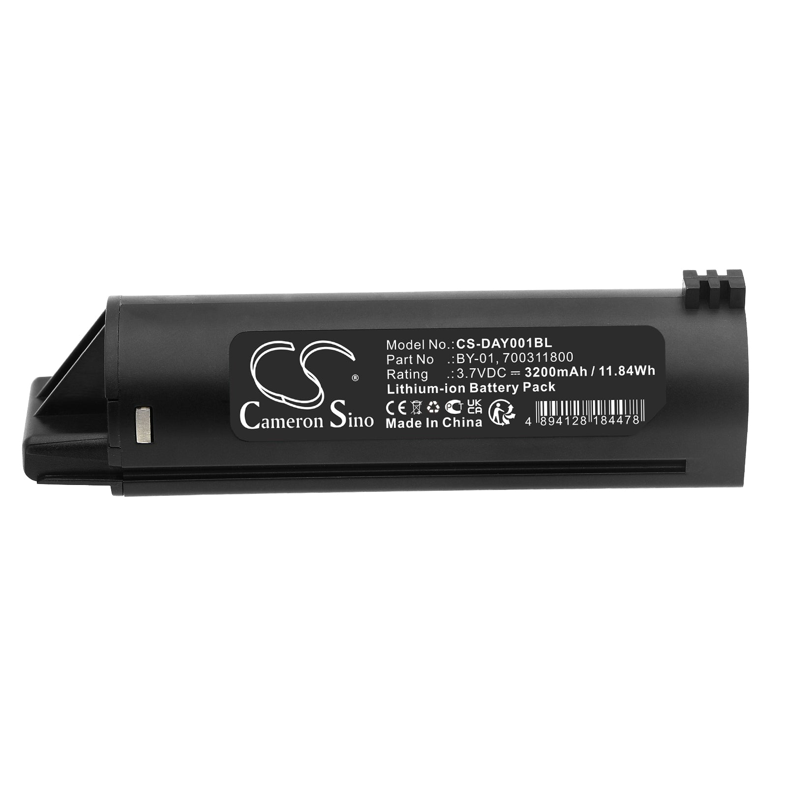 Li-ion, Barcode Scanner Battery fits Datalogic By-01, 3.7V, 3200mAh Barcode Scanner Cameron Sino Technology Limited