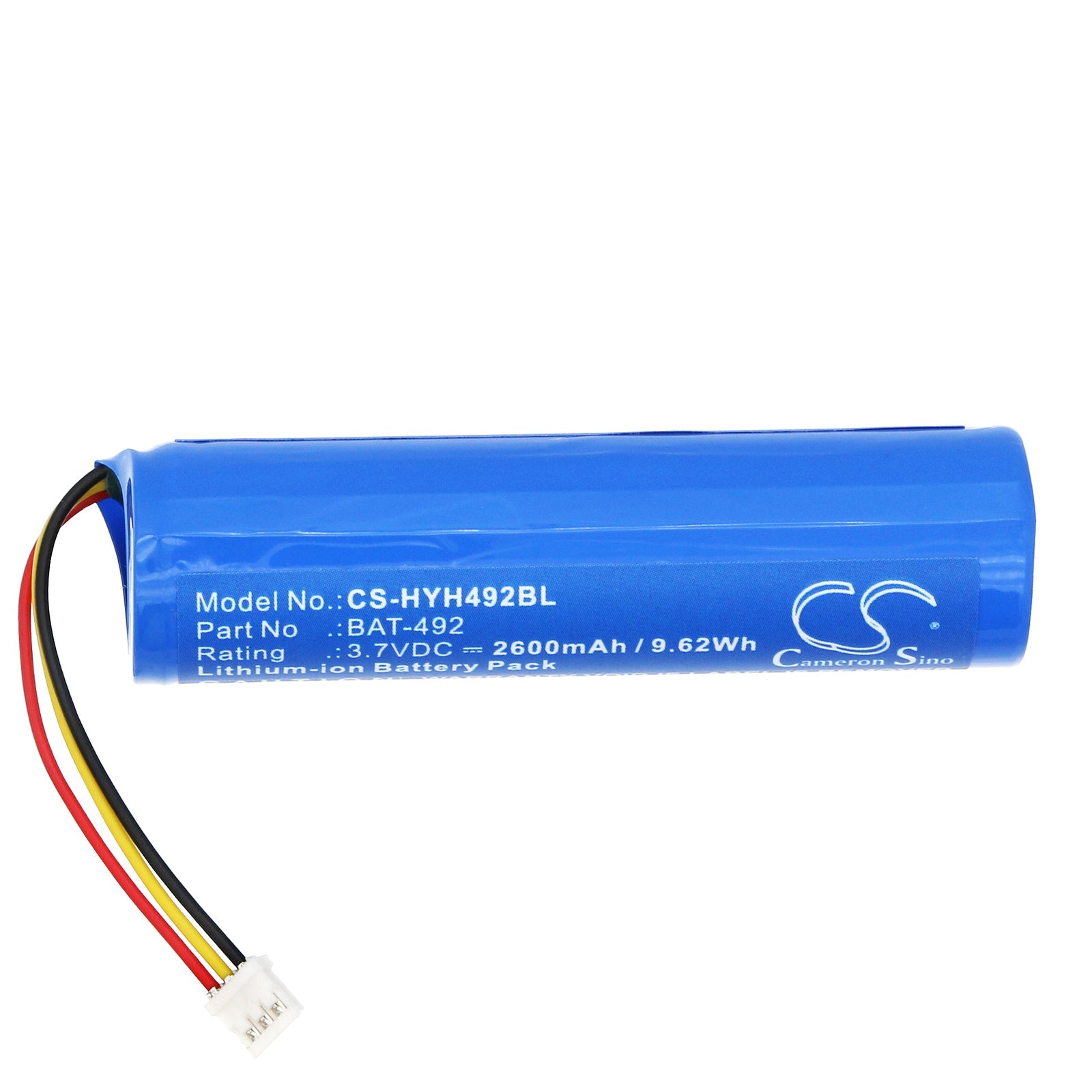 Li-ion, Barcode Scanner Battery fits Honeywell Hh492, 3.7V, 2600mAh Barcode Scanner Cameron Sino Technology Limited
