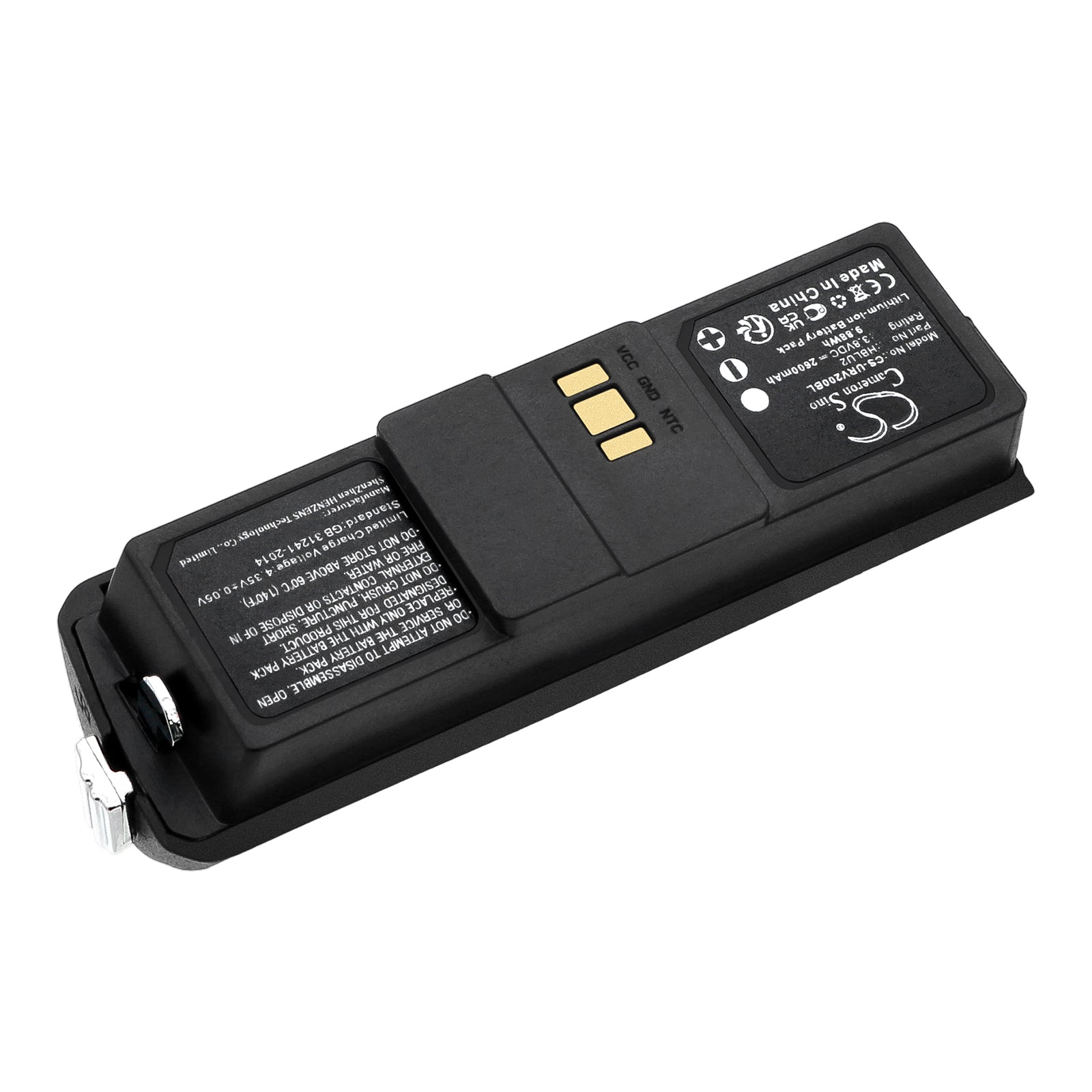 Li-ion, Barcode Scanner Battery fits Urovo U2, U2 Ii, 3.8V, 2600mAh Barcode Scanner Cameron Sino Technology Limited