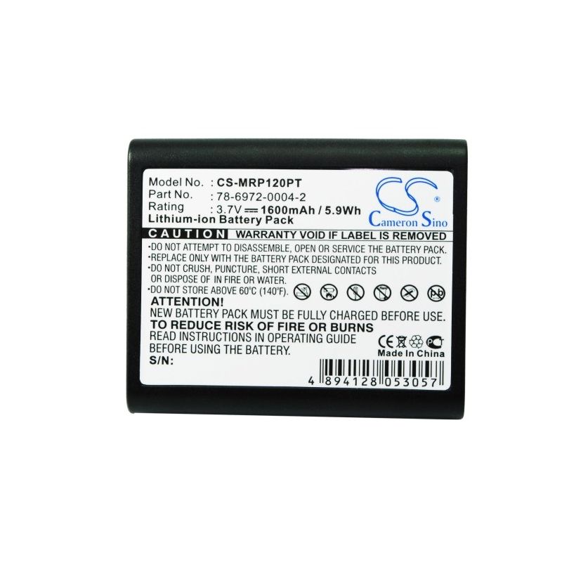 Li-ion Battery fits 3m, Mp160, Mpro 120, Mpro 120 Micro Projector 3.7V, 1600mAh Business Cameron Sino Technology Limited (Suspended)