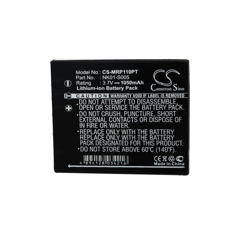 Li-ion Battery fits 3m, Mpro 110 Micro Projector, Favi, Mini Projector 3.7V, 1050mAh Projector Cameron Sino Technology Limited