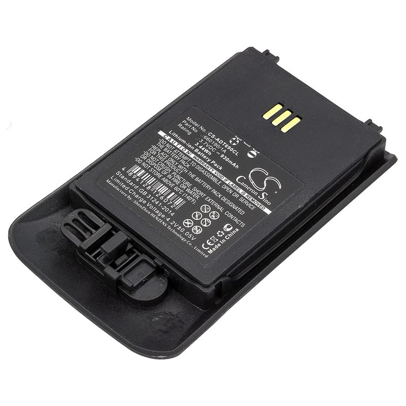 Li-ion Battery Fits Aastra, Dh4-baaa/2b, Dt690, Dt692 3.7v, 930mah Cordless Phone Cameron Sino Technology Limited
