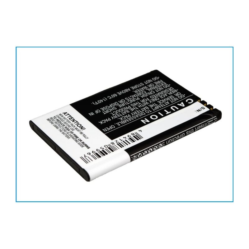 Li-ion Battery Fits Ace, Caracas, Caracas 2, Nokia 3.7v, 1700mah E-book & E-reader Cameron Sino Technology Limited
