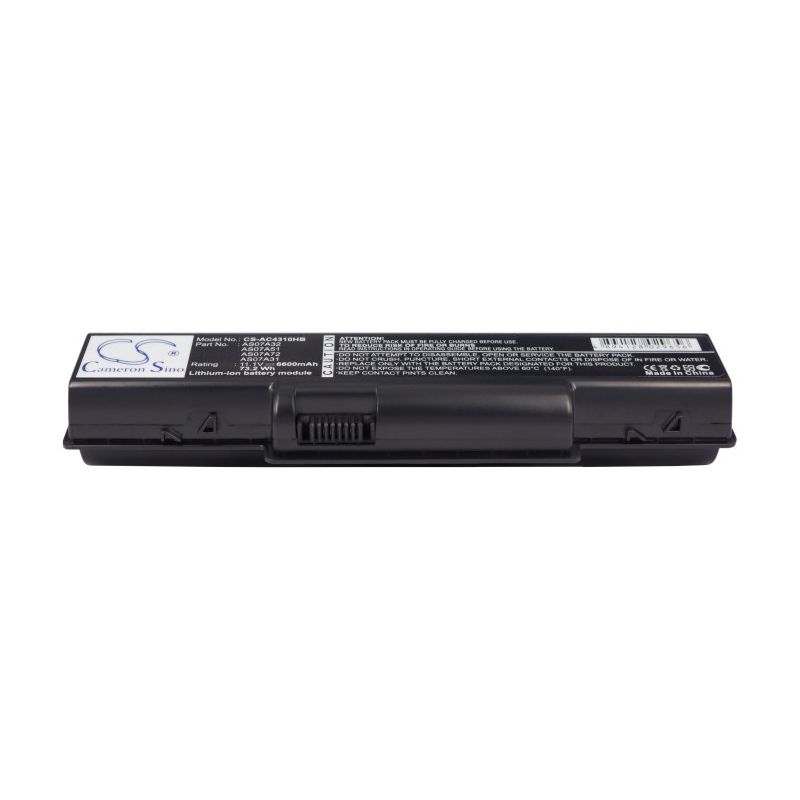 Li-ion Battery fits Acer, Aspire 2930, Aspire 2930-582g25mn, Aspire 2930-593g25mn 11.1V, 6600mAh Notebook & Laptop Cameron Sino Technology Limited
