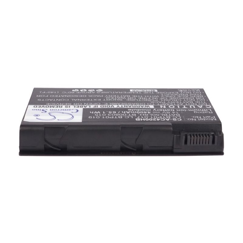 Li-ion Battery fits Acer, Aspire 3100, Aspire 3103, Aspire 3103wlci 14.8V, 4400mAh Notebook & Laptop Cameron Sino Technology Limited