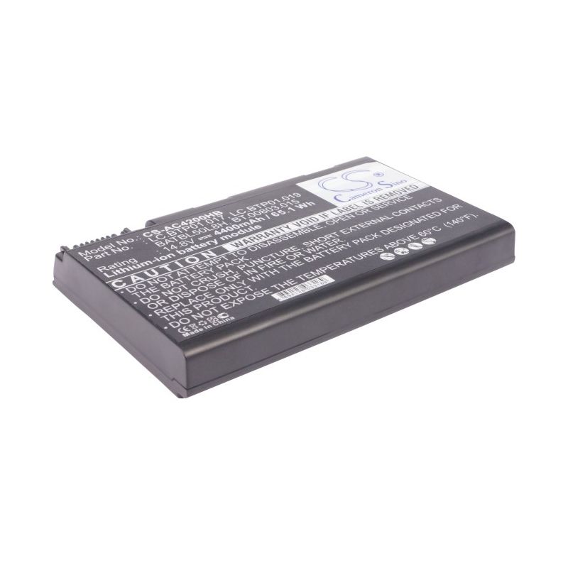 Li-ion Battery fits Acer, Aspire 3100, Aspire 3103, Aspire 3103wlci 14.8V, 4400mAh Notebook & Laptop Cameron Sino Technology Limited