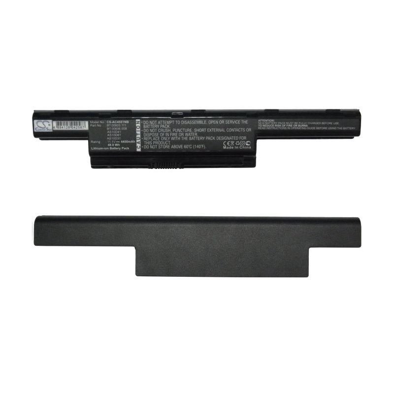 Li-ion Battery Fits Acer, Aspire 4250, Aspire 4250-c52g25mikk, Aspire 4250-e352g50mi 11.1v, 4400mah Notebook & Laptop Cameron Sino Technology Limited