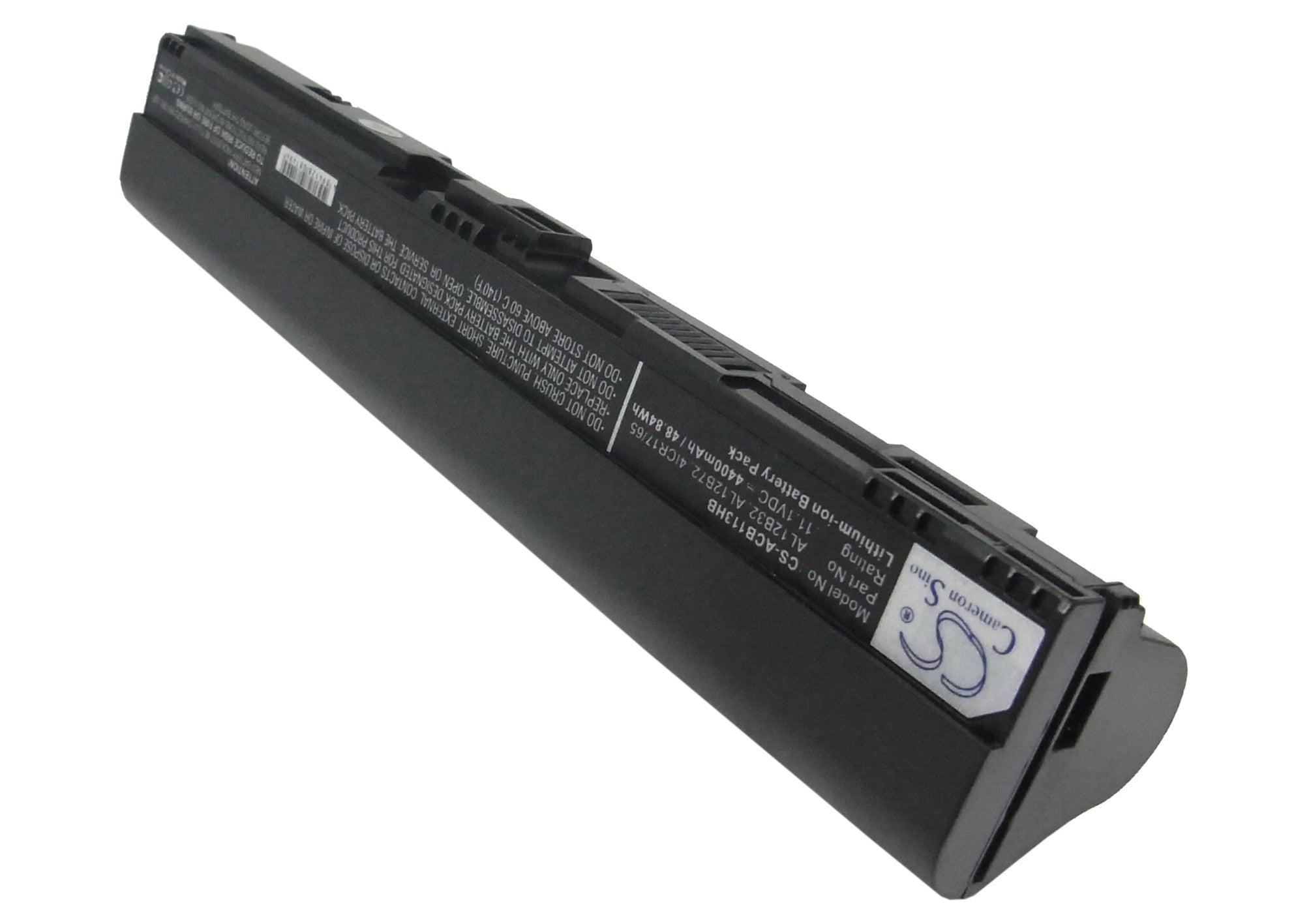 Li-ion Battery fits Acer, Aspire C710, Aspire One 725, Aspire One 756 11.1V, 4400mAh Notebook & Laptop Cameron Sino Technology Limited
