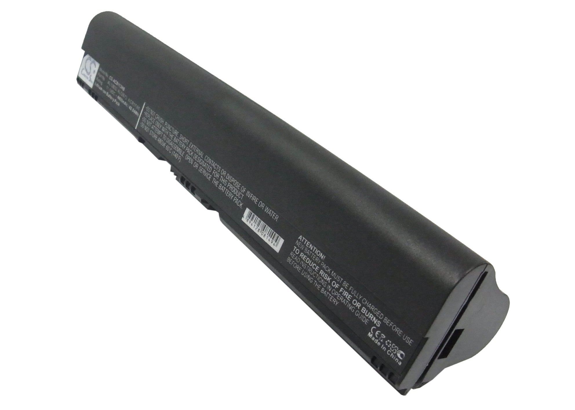 Li-ion Battery fits Acer, Aspire C710, Aspire One 725, Aspire One 756 11.1V, 4400mAh Notebook & Laptop Cameron Sino Technology Limited