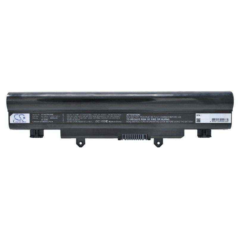Li-ion Battery fits Acer, Aspire E1-571, Aspire E5-411, Aspire E5-421 10.8V, 4400mAh Notebook & Laptop Cameron Sino Technology Limited