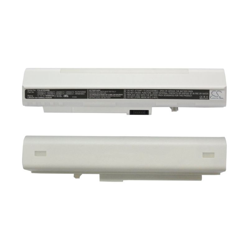 Li-ion Battery fits Acer, Aspire One 10.1" (black), Aspire One 8.9" (black) 11.1V, 10400mAh Notebook & Laptop Cameron Sino Technology Limited