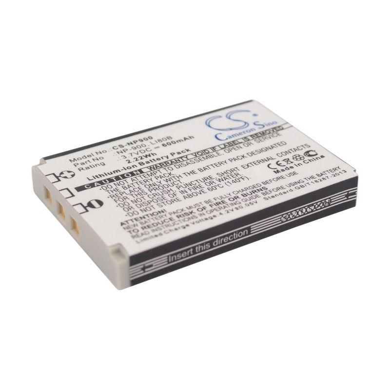 Li-ion Battery fits Acer, Cs 6531-n, Agfa, 4ti 3.7V, 600mAh Camera Cameron Sino Technology Limited