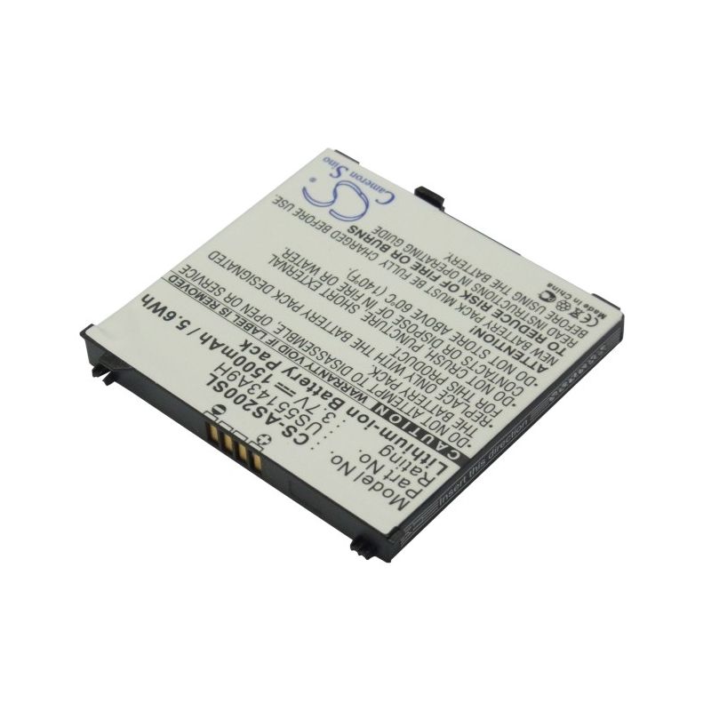 Li-ion Battery fits Acer, f1, neotouch s200, newtouch s200 3.7V, 1500mAh Communications Cameron Sino Technology Limited