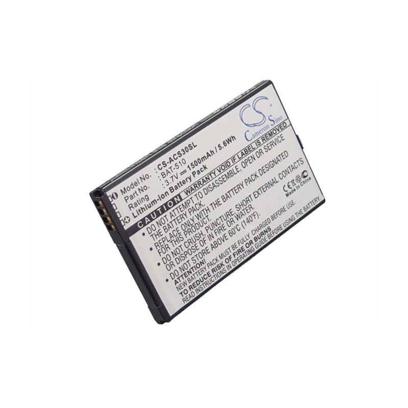 Li-ion Battery fits Acer, iconia smart, s300 3.7V, 1500mAh Mobile & SmartPhone Cameron Sino Technology Limited