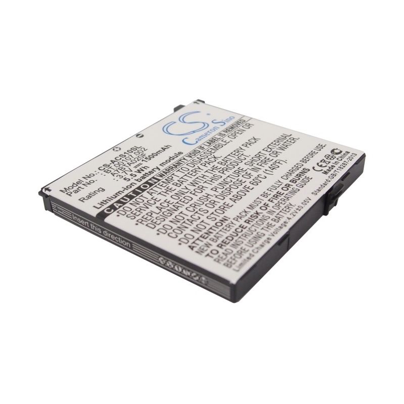 Li-ion Battery fits Acer, liquid, liquid a1, liquid e 3.7V, 1500mAh Communications Cameron Sino Technology Limited
