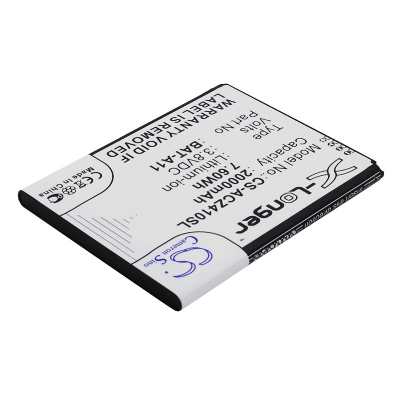 Li-ion Battery Fits Acer, Liquid M330, Liquid M330 Dual Sim, Liquid M330 Lte 3.8v, 2000mah Mobile & SmartPhone Cameron Sino Technology Limited
