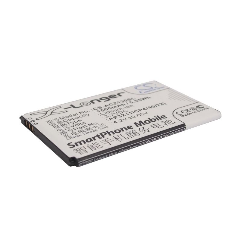 Li-ion Battery fits Acer, liquid z130 duo, liquid z3, liquid z3 dual sim 3.7V, 1500mAh Mobile & SmartPhone Cameron Sino Technology Limited