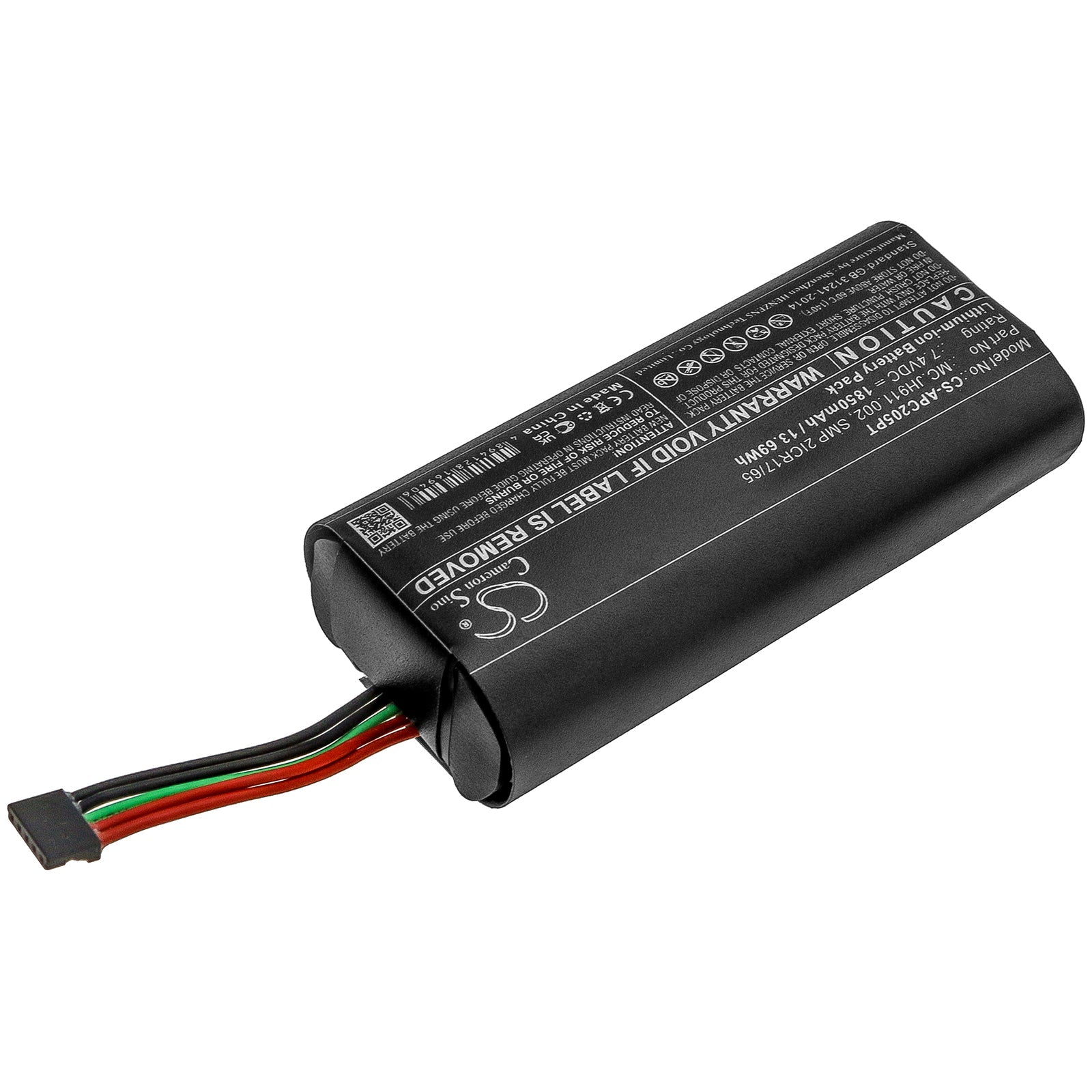 Li-ion Battery fits Acer, Projector C205 7.4V, 1850mAh Projector Cameron Sino Technology Limited