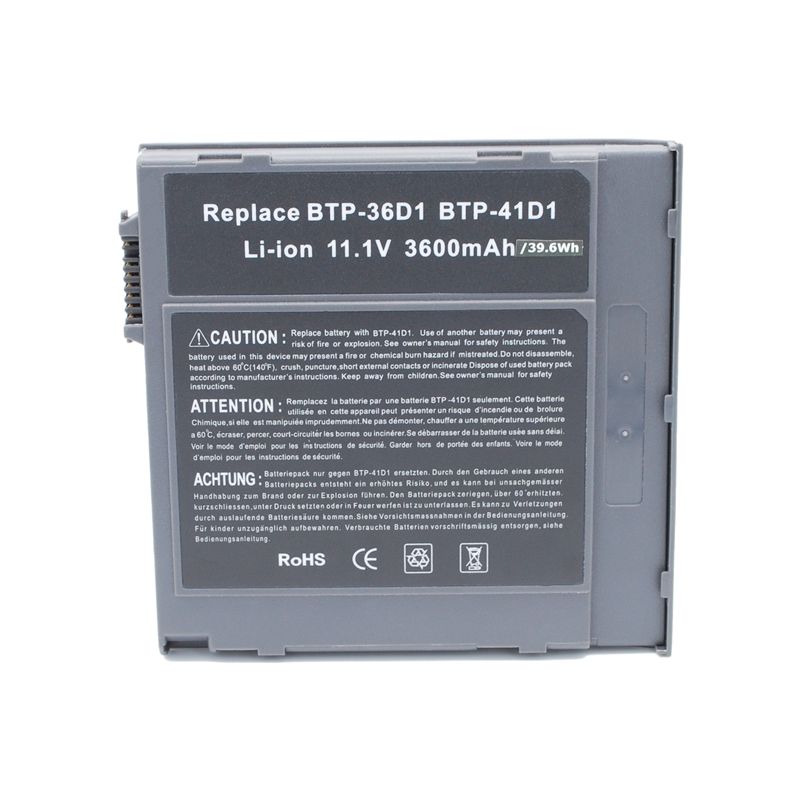 Li-ion Battery fits Acer, Travelmate 350, Travelmate 351, Travelmate 352 11.1V, 3600mAh Notebook & Laptop Cameron Sino Technology Limited