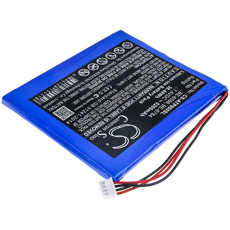 Li-ion Battery fits Aetep, At800, At-800 7.4V, 5200mAh Equipment & Survey & Test Cameron Sino Technology Limited