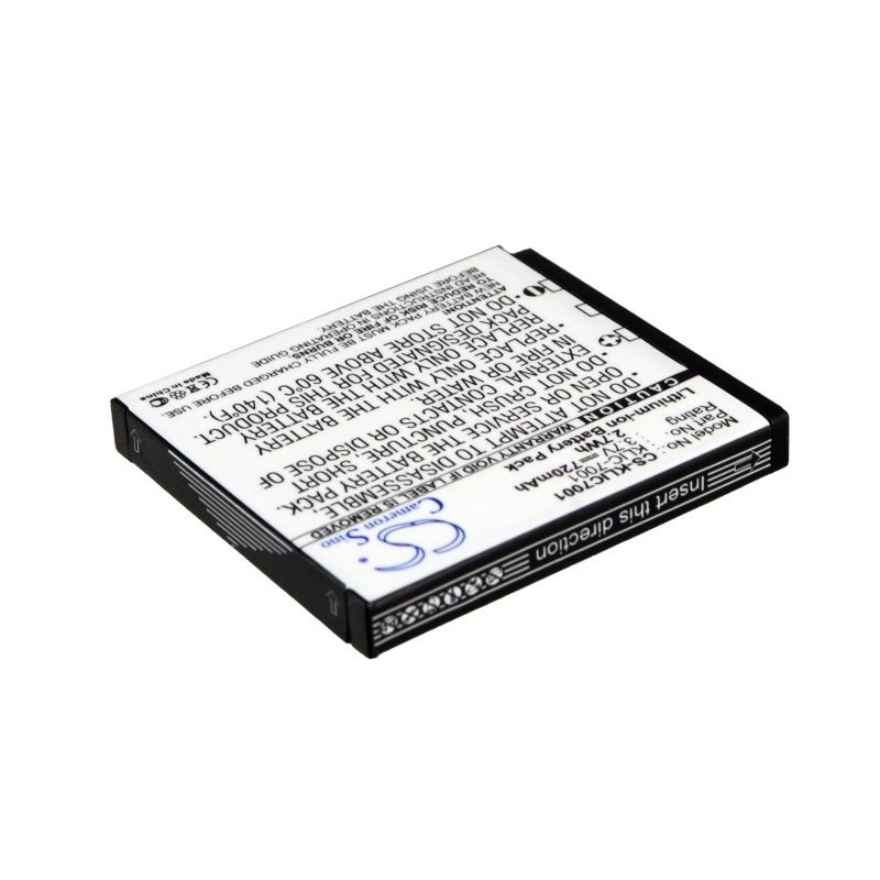 Li-ion Battery Fits Agfa, Optima 1338, Optima 1338mt, Optima 2338 3.7v, 720mah Camera Cameron Sino Technology Limited