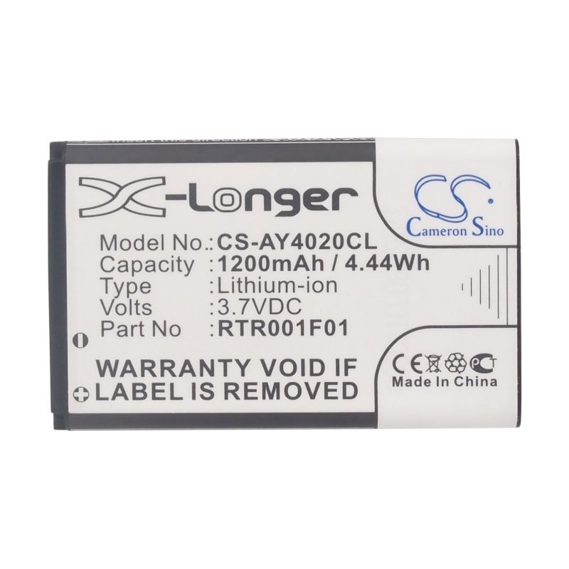 Li-ion Battery Fits Agfeo, Dect 60, Dect 60 Ip, Alcatel 3.7v, 1200mah Cordless Phone Cameron Sino Technology Limited