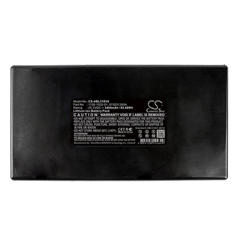Li-ion Battery fits Agro, R800li, Alpina, Ar 1 500 25.2V, 3400mAh Lawn Mowers Cameron Sino Technology Limited