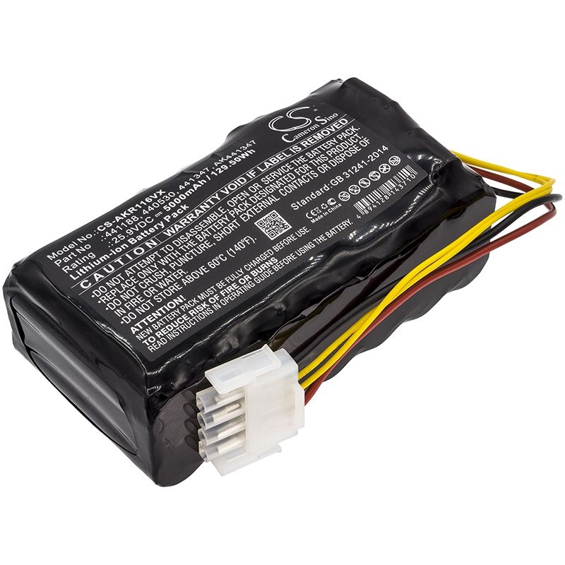 Li-ion Battery fits Al-ko, 4000, 440530, 441188 25.9V, 5000mAh Lawn Mowers Cameron Sino Technology Limited